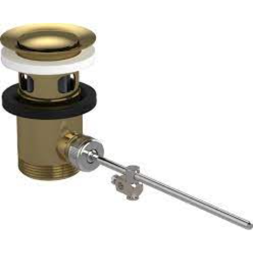 KUMANDALI LAVABO SİFONU GOLD RENK